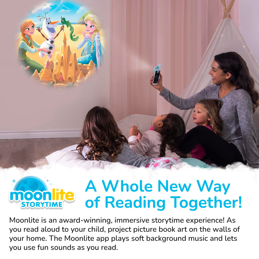 Moonlite Storytime digital-storybooks vivid Disney scenes spark imagination.