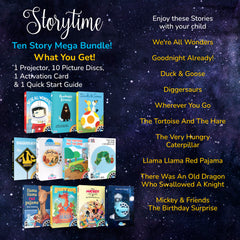 Moonlite Storytime Mini Projector supports a better bedtime routine