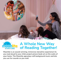 Moonlite Storytime Starter Pack features Encanto stories with magical visuals for kids