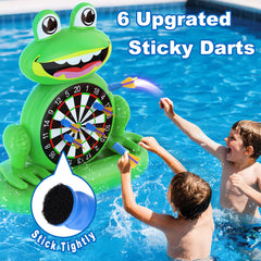 MOONTOY Sticky Darts cling to the board even when wet for smooth play