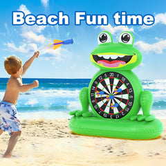 MOONTOY Tear-resistant PVC keeps this pool game durable for endless outdoor fun