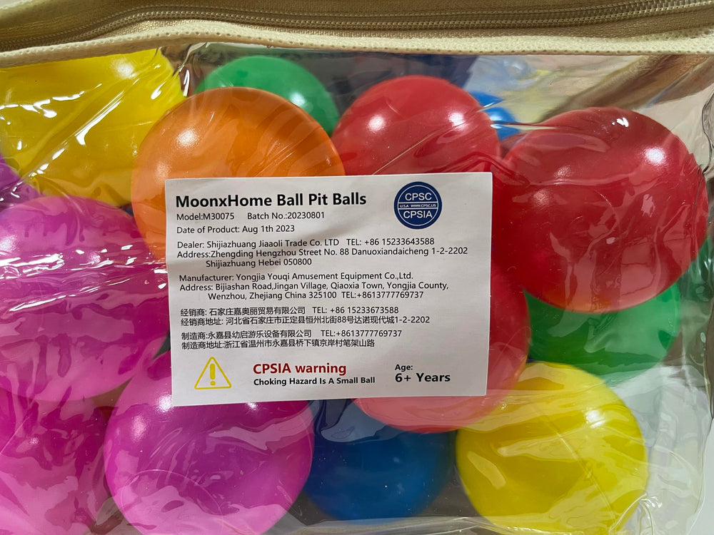 MoonxHome 2.15 inch balls provide a splash of bright ocean color.