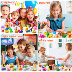 Moosia bright color erasers aid color recognition and play