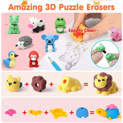 Moosia kawaii desk pets in bright colors add charm to desks and study time.