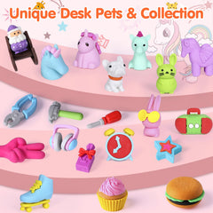 Moosia take-apart erasers encourage sharing and collaborative play