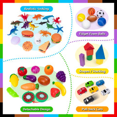 Mootop Sorting Toys wooden shapes to practice attribute sorting and problem solving.