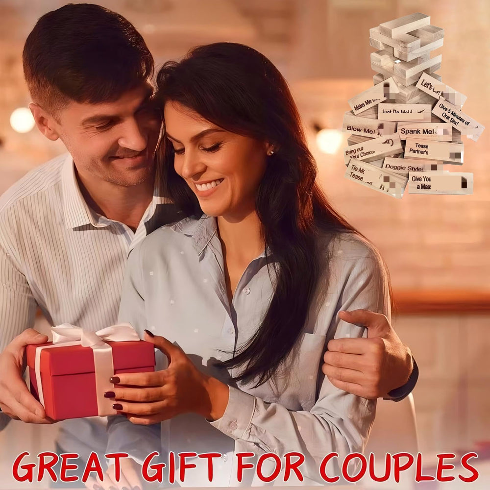 MOOYIYAN romantic activities prompts on blocks encourage bonding and fun.