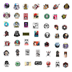 MOQIAN Star Wars stickers on a phone case express fandom with removable versatile decals