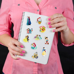 MOQIAN water bottle stickers in durable vinyl for splash-friendly decoration.
