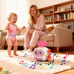 MoraBaby Busy Cube key-turns for hands-on problem-solving during play.