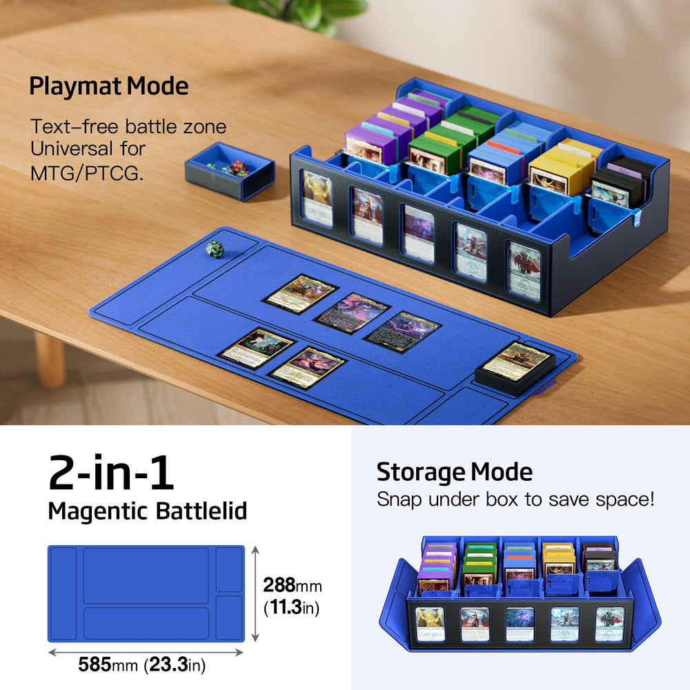 MORCCO dice box and anti-static cloth support clean, organized play.