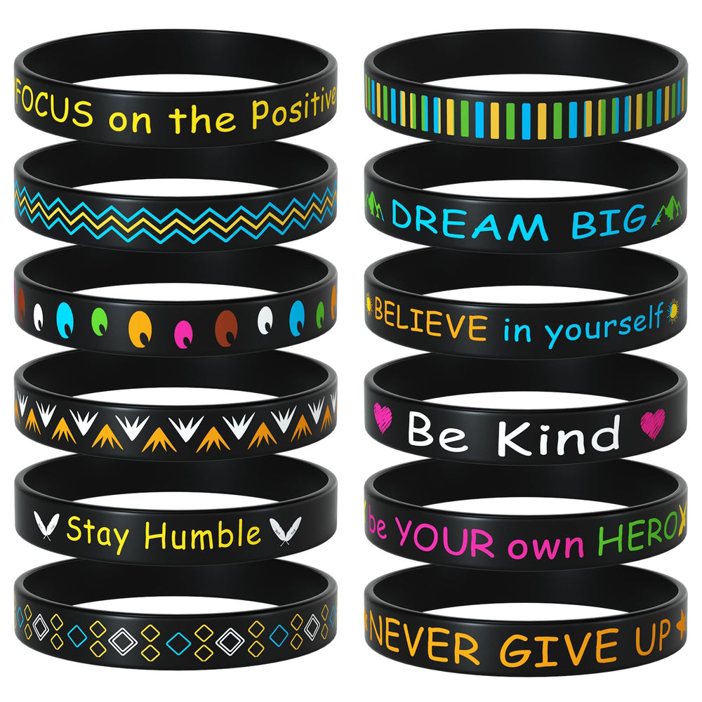 Morcheiong Focus on the Positive wristband promotes daily motivation.