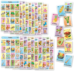 More Fiesta Lotería deck of 54 calling cards for engaging group play