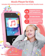 Moreximi kids smart phone dual cameras invite kids to capture memories with friends.