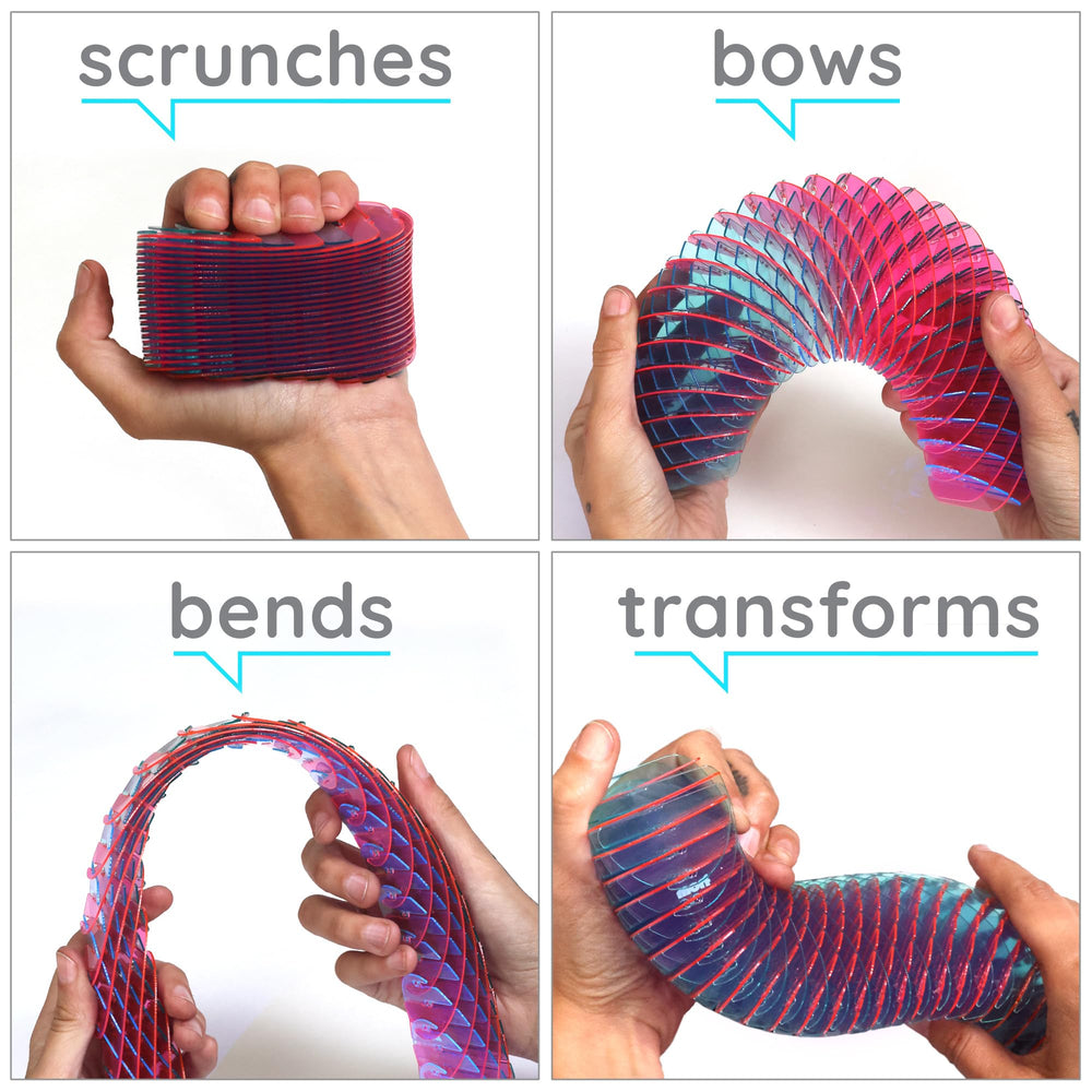 Morf Fidget Sensory Spring Berry compact design for on the go focus