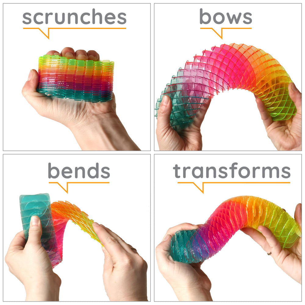 Morf Fidget Sensory Spring fits in a pocket for discreet stress relief.