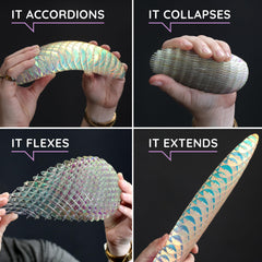 Morf Fidget Worm quiet desk companion for discreet fidgeting