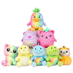Moriah Elizabeth Color Rush Derp plush for playful display and collectors