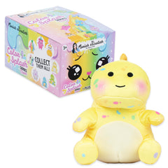 Moriah Elizabeth Rainbow plush as a desk décor collectible