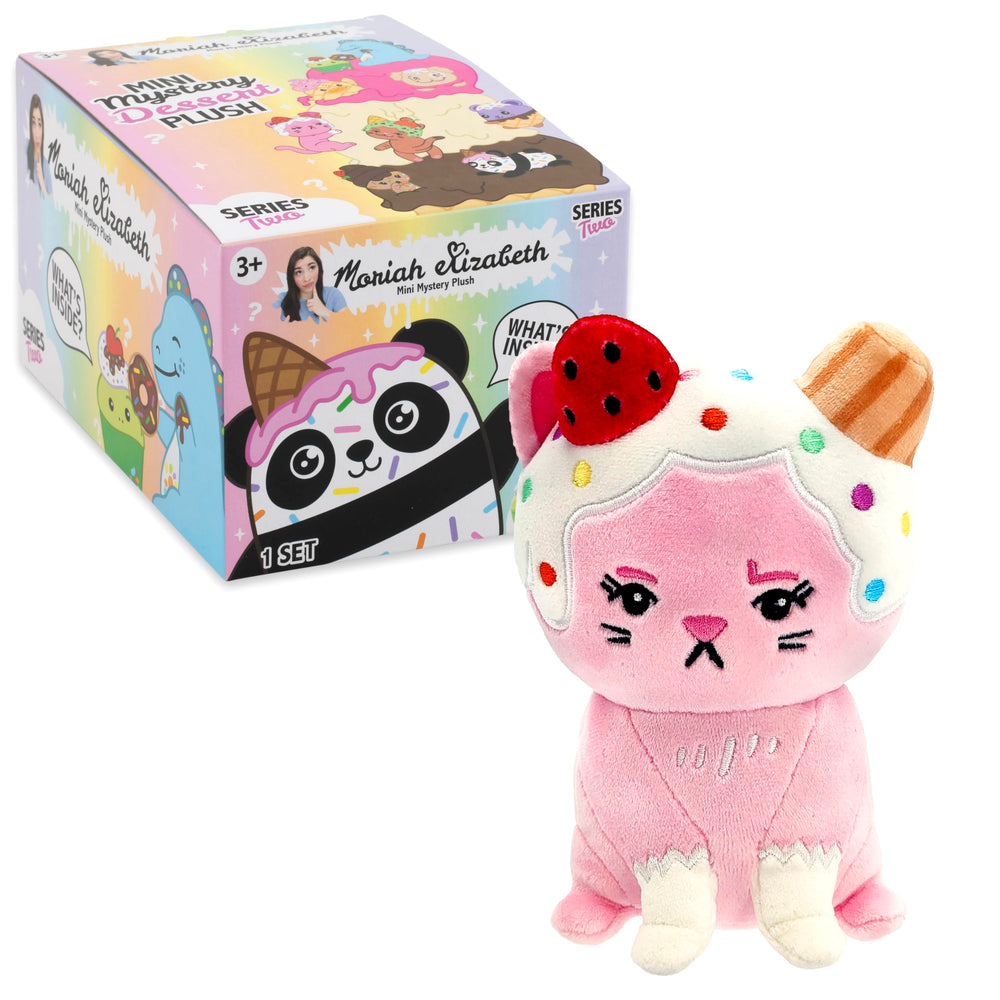 Moriah Elizabeth Dessert Pickle plush, quirky character for giftable plush collections.