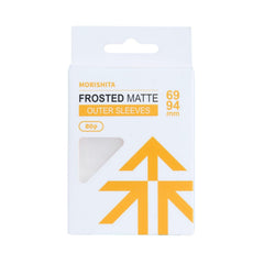 Morishita Frosted Matte Outer Sleeves Pack provides extra protection and smooth handling for tournament decks.