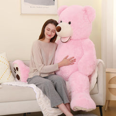 MorisMos plush fur close-up highlights ultra-soft touch and soothing feel.