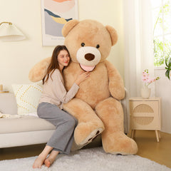 MorisMos giant teddy bear 6ft cuddly embrace for long-distance love