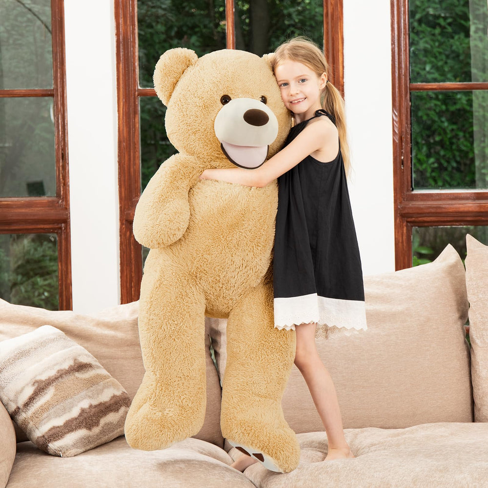 MorisMos oversized teddy bear standing tall for room-wide charm