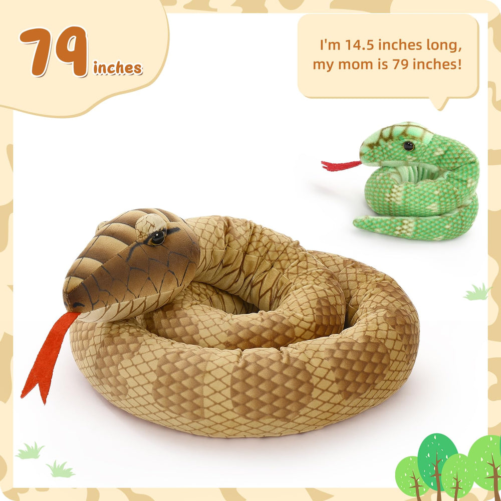 MorisMos eyes and red tongue add realism to the plush