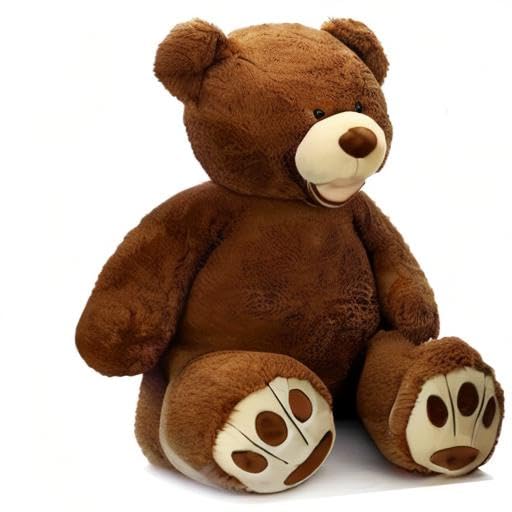 MorisMos teddy bear in a bedroom creates cozy decor accent.