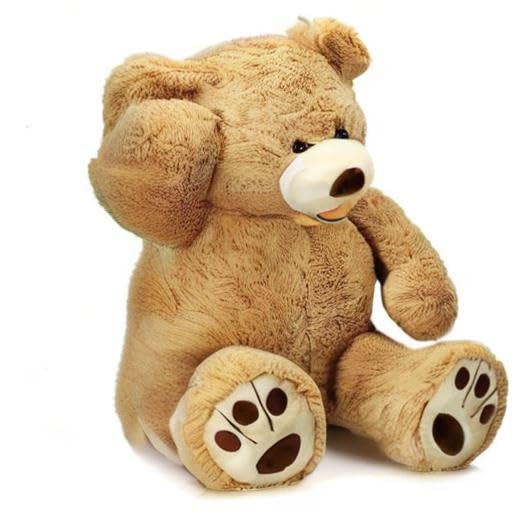 MorisMos Giant teddy bear in room decor setup makes kids smile