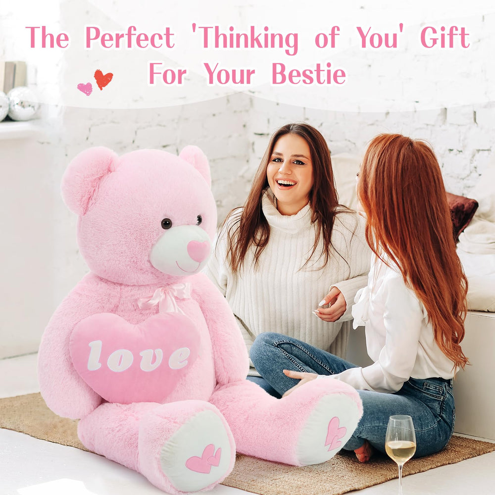 MorisMos giant plush ready for hugs and relaxed cuddling sessions.