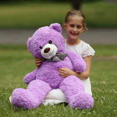 MorisMos teddy in vacuum packaging image demonstrating easy care and quick fluff restoration.