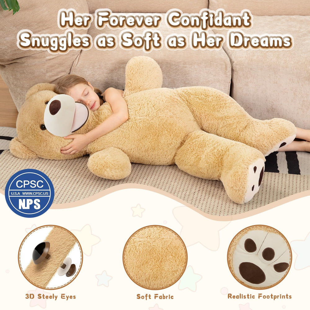 MorisMos ultra-soft plush fur inviting cuddles and bedtime snuggles