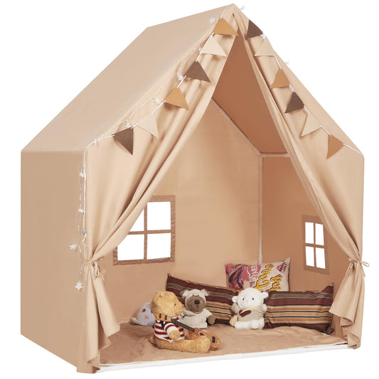 MORITECK Kids Play Tent with star LED lights creates a dreamy play space