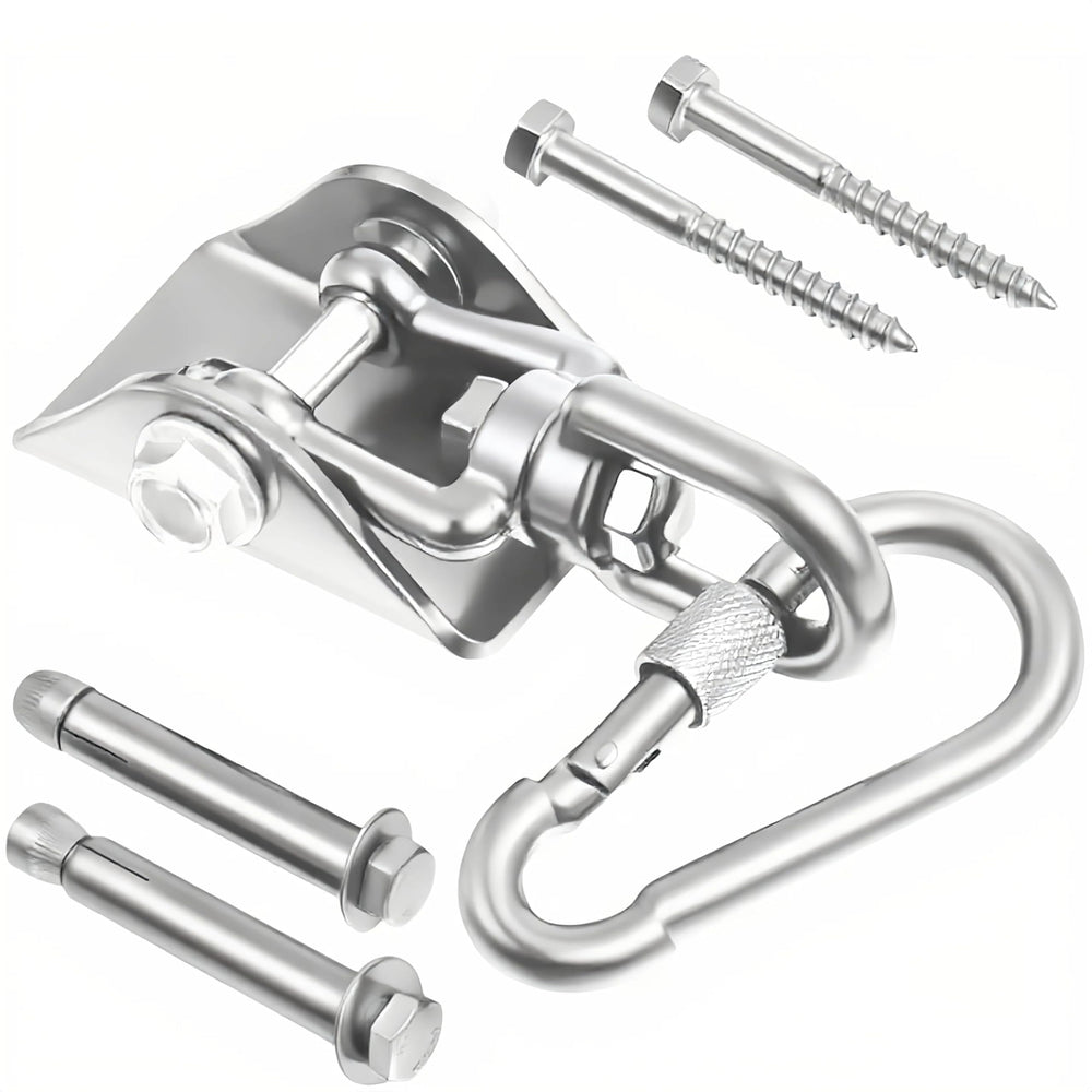 Mornihima stainless steel swing hanger resists rust for lasting performance.