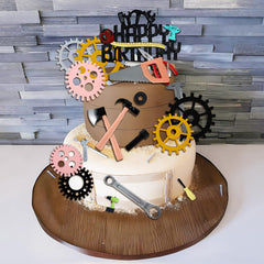 Morofme tools cake topper pliers for clever cake decoration