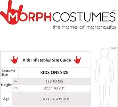 Morph Kids Alien Costume worn over clothes for easy dress-up
