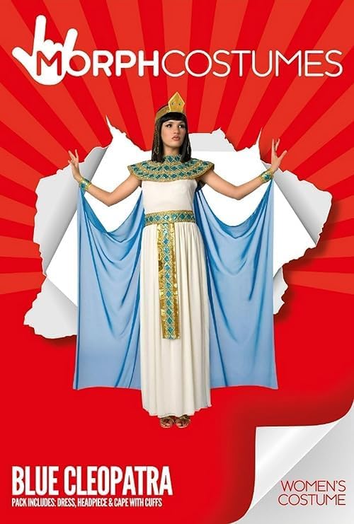 Morph Women's Blue Cleopatra cuffs finish the ensemble and boost costume details