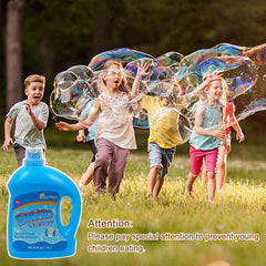 MorTime child-safe non-toxic formula for safe, mess-friendly bubble fun