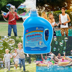 MorTime universal refills with bubble wands and machines support versatile play