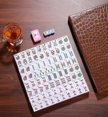 Mose Cafolo compact 28mm tiles suit travel-friendly Mah Jong sessions.