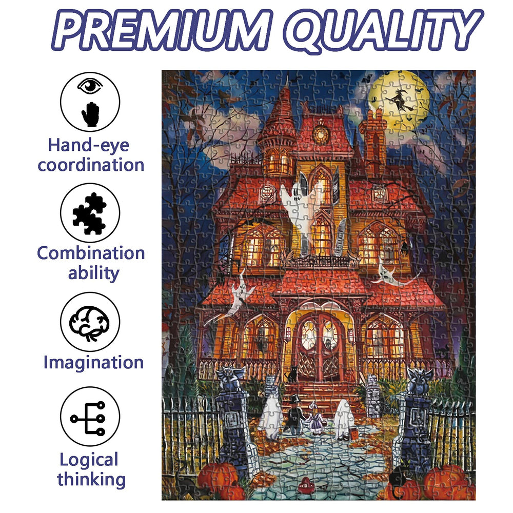 Motiloo Fright Night poster-inside view assists solving