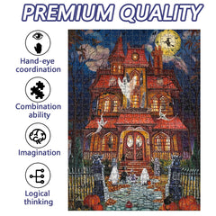 Motiloo Fright Night poster-inside view assists solving