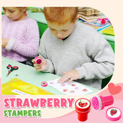 MotiMind strawberry party favors add playful decor and quick take-home crafts