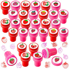 MotiMind strawberry stampers with 12 designs for vibrant classroom activities