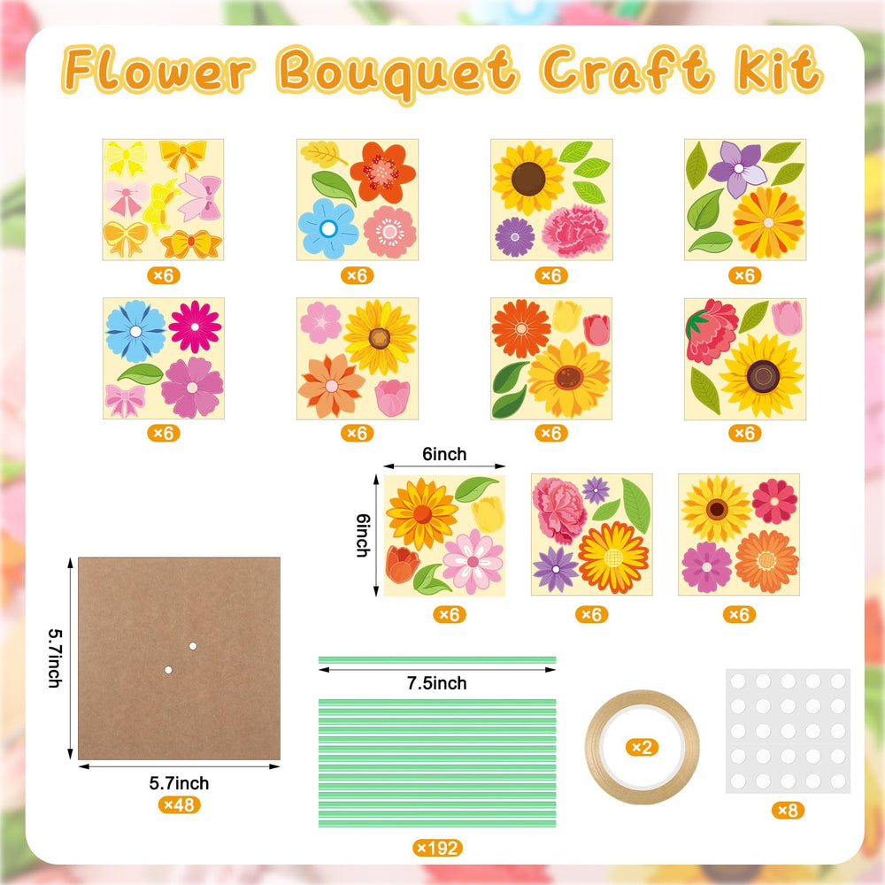 Motipuns kraft paper wrap provides polished presentation for handmade bouquets.