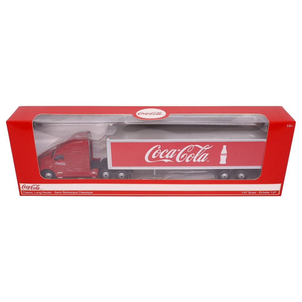 Motor City Classics Coca-Cola Long Hauler cab details showing precise grille and interior