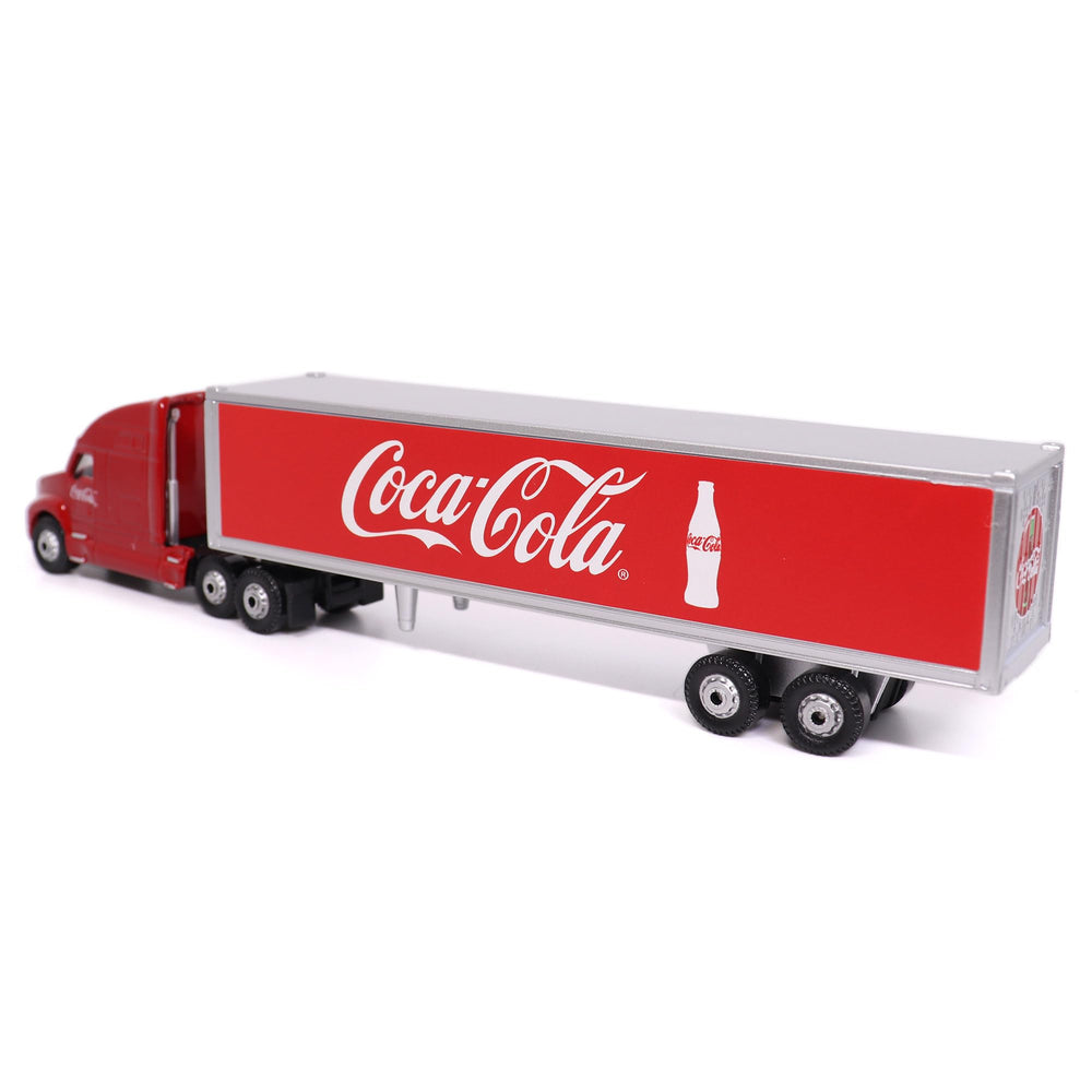 Motor City Classics Coca-Cola Long Hauler Coca-Cola logo decal close-up branding
