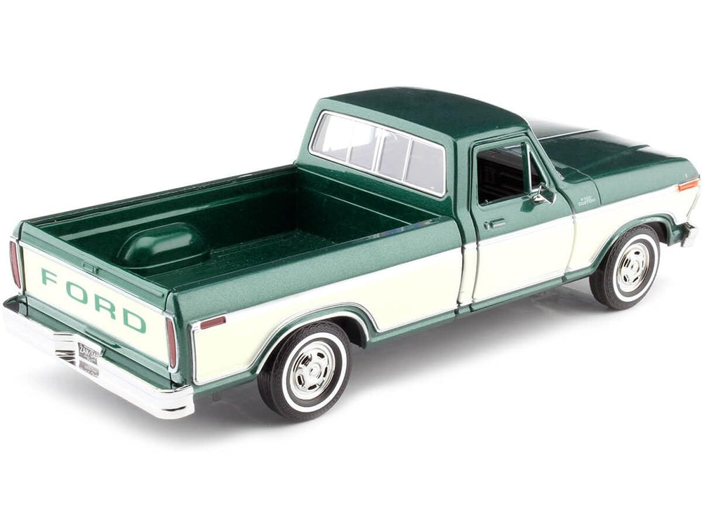 Rear-detail highlighting taillights and bumper on the F-150 model.